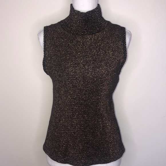 Vintage Courtney’s Closet Sleeveless Turtleneck - Picture 2 of 9